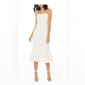 Likely stretch midi mermaid dress